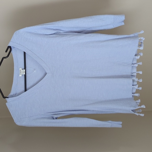 J.Crew 3/4 Length Sleeve Ladies Top - Picture 1 of 7